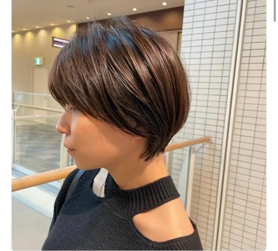 ショート LaBless天王寺 山下颯太のヘアスタイル