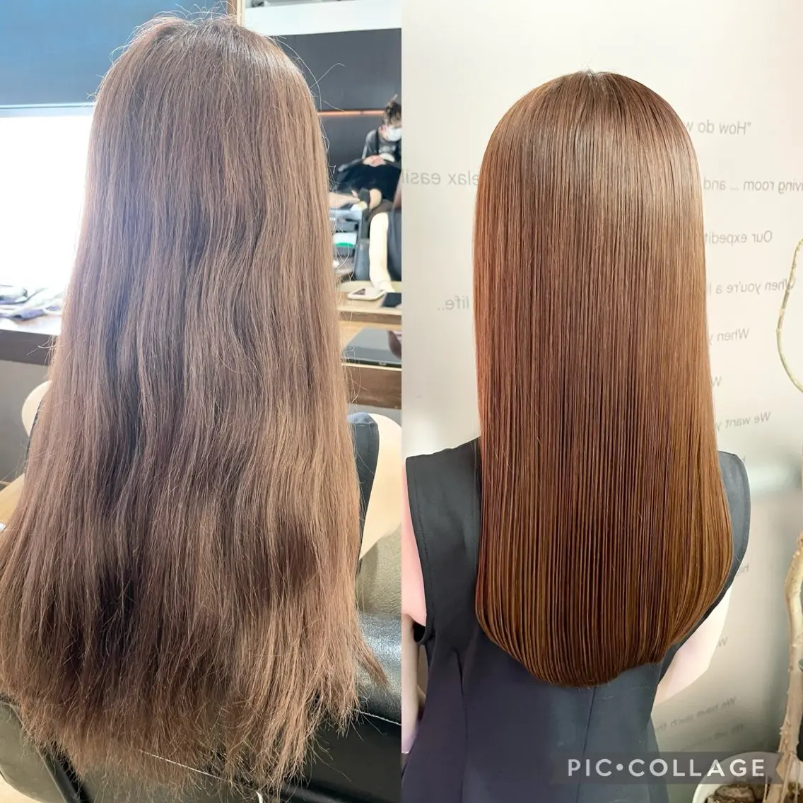 セミロング くせ毛 縮毛矯正 トリートメント スズキジュンペイ 銀座/髪質改善のヘアスタイル