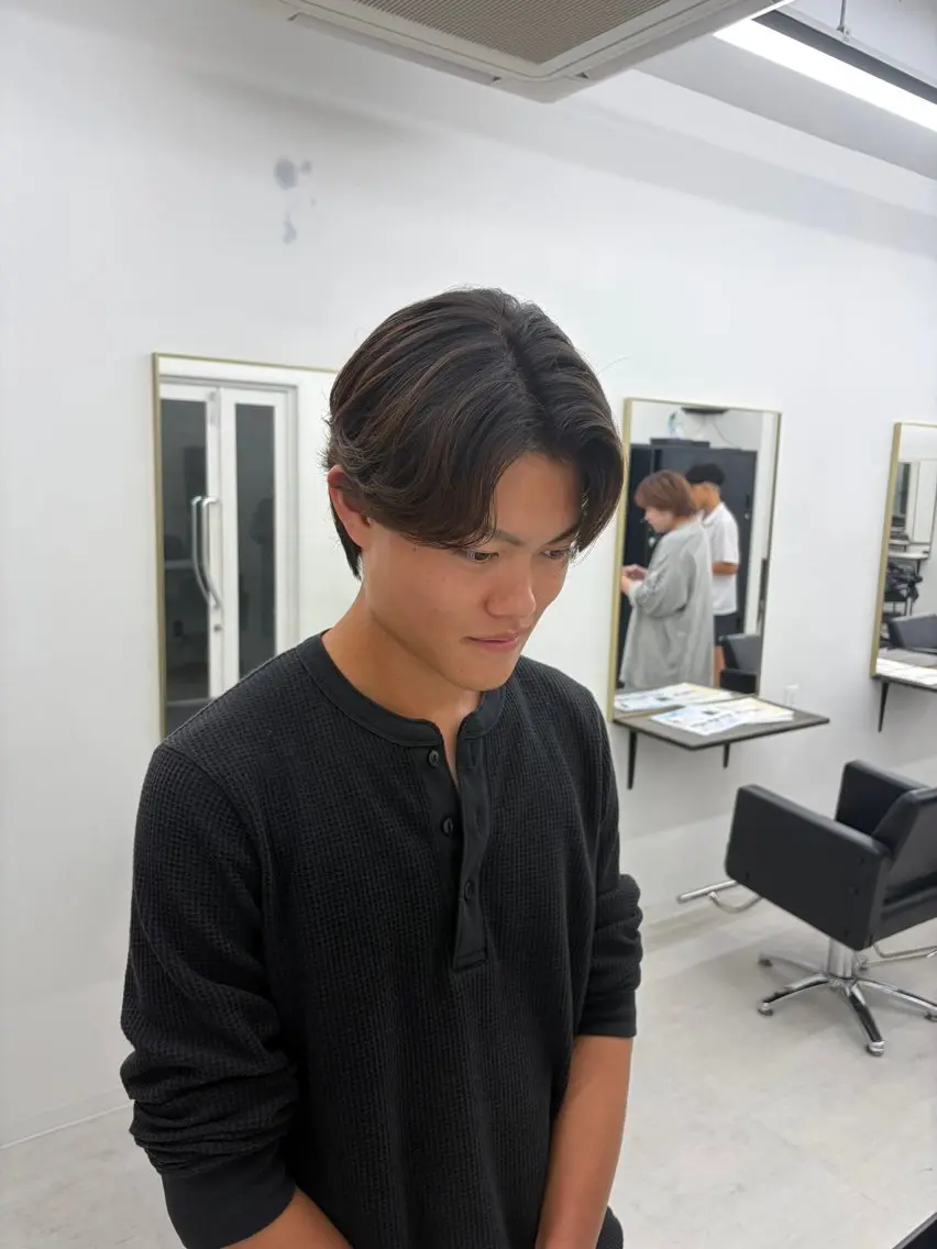 ミディアム カット 垢抜けのあっきー/ 本厚木徒歩1分のヘアスタイル