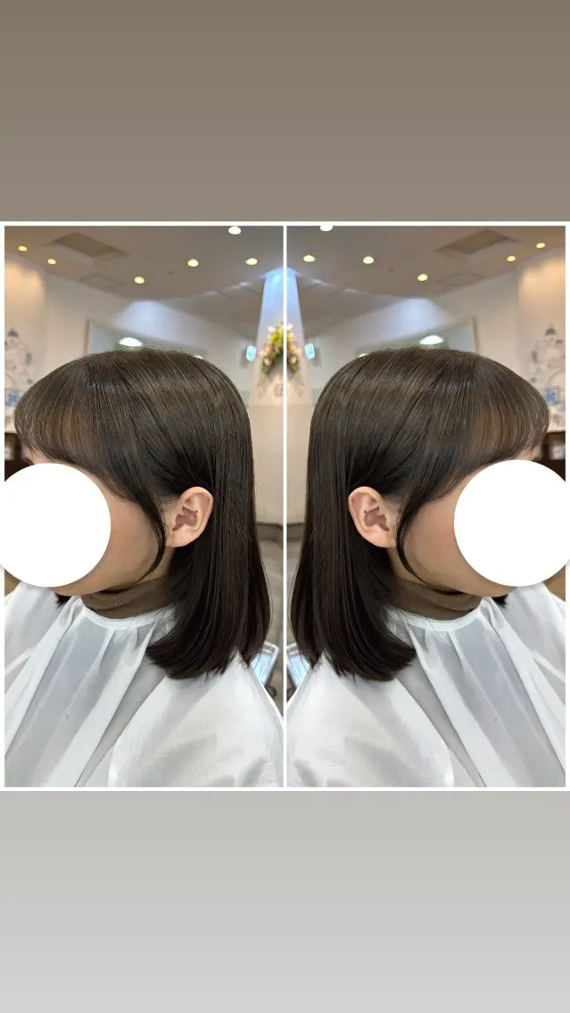 🧚🏻🍃バングカット🍃🧚🏻の写真
