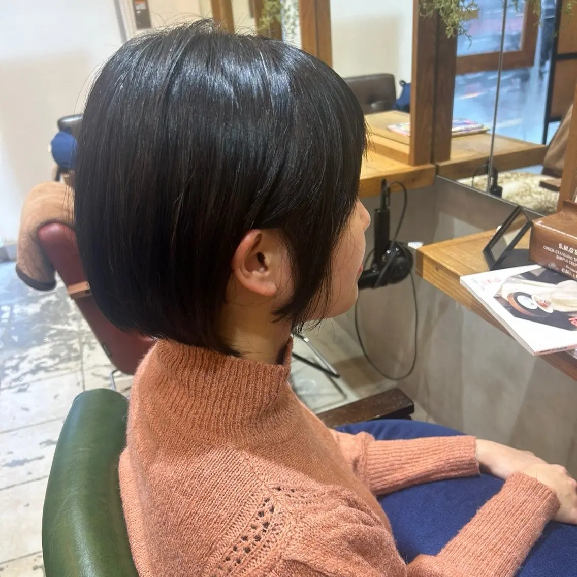 ショート カット ヘッドスパ 若狭 彩花のヘアスタイル