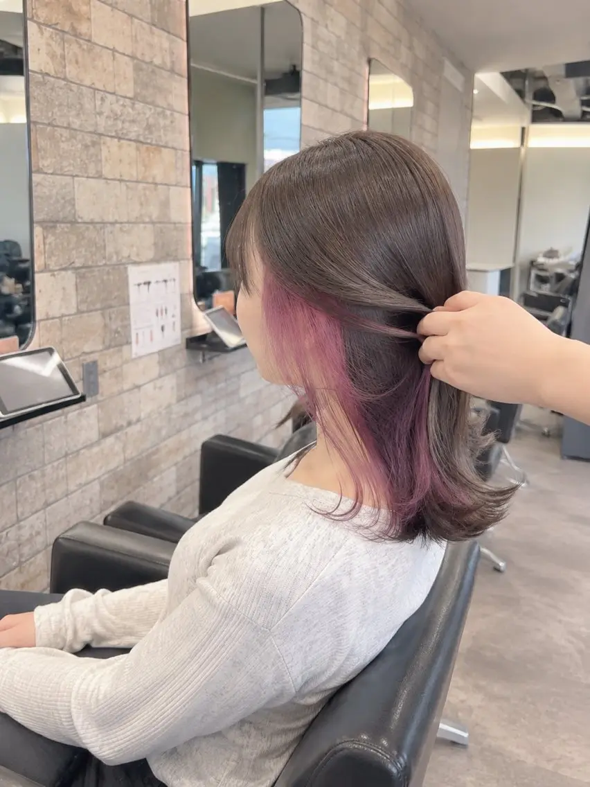 カラー カラー&エクステ 専門🌸松下はる香のヘアスタイル