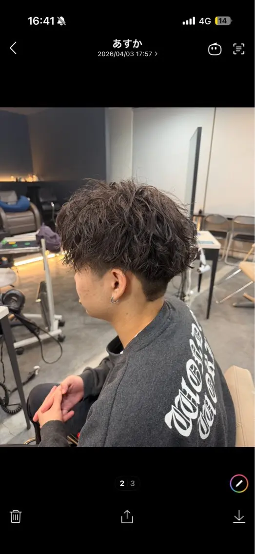 パーマ パーマ 小澤陽準 ミニモNo.1指名数のヘアスタイル