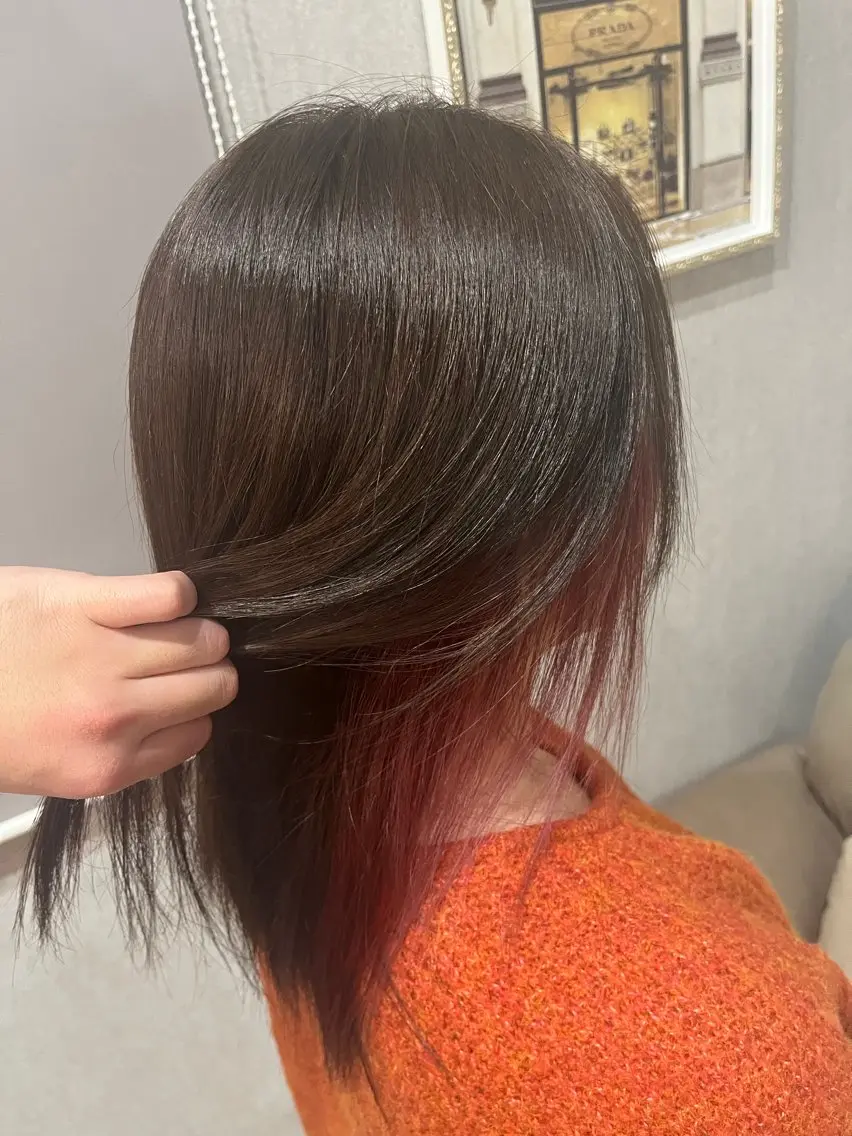 インナーカラー＋カラー「ブリーチ込み」＋トリートメントor髪質改善トリートメントの写真