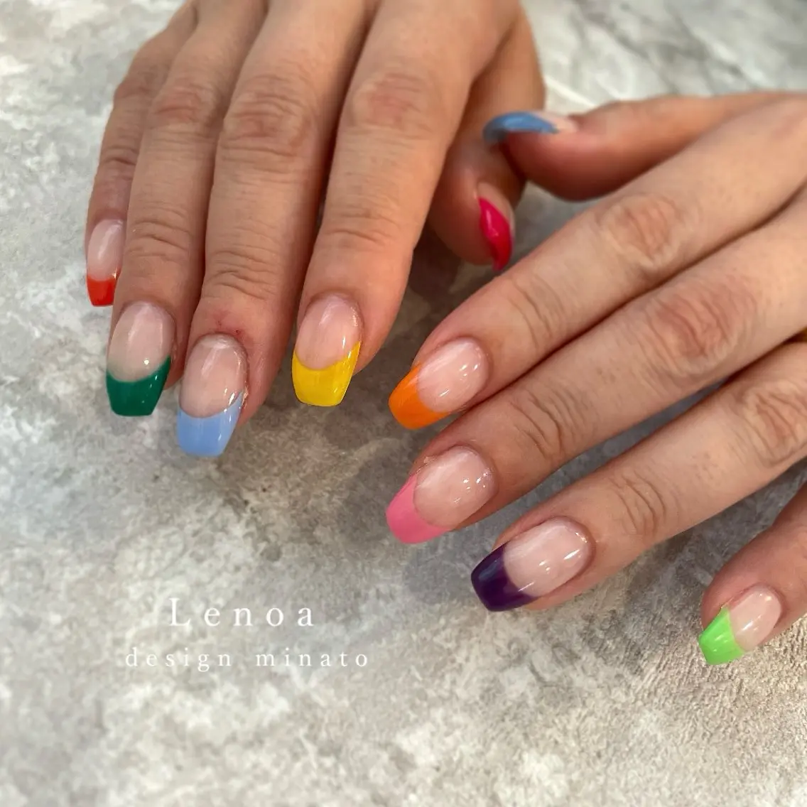 ネイル ハンドネイル Lenoa minatoのネイルデザイン