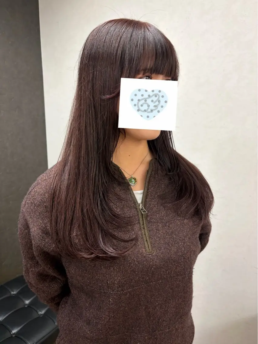 カット トリートメント 透明感カラー ‎🤍maoのヘアスタイル