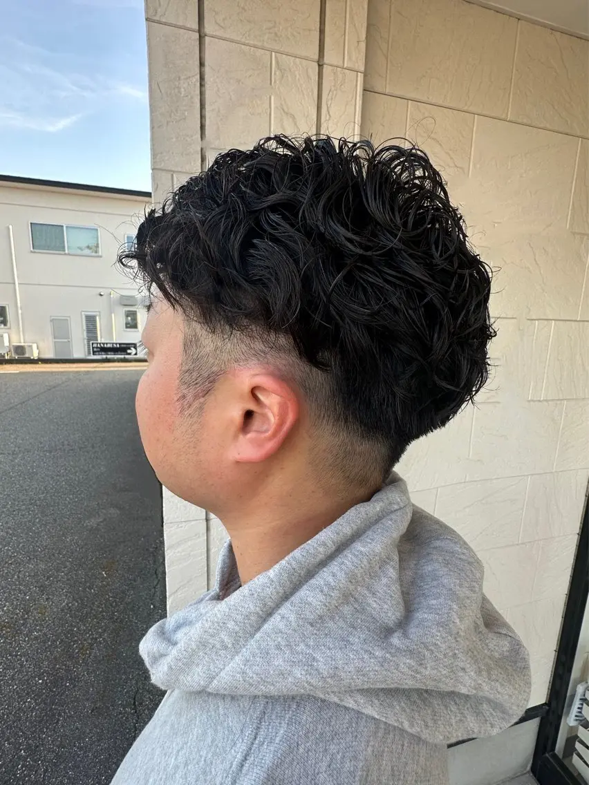 パーマ メンズ メンズパーマ×清潔感 金田恭平のヘアスタイル