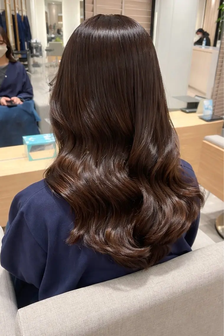 ロング カラー ヘアカラー トリートメント stair:case 💖大類舞衣子💖のヘアスタイル