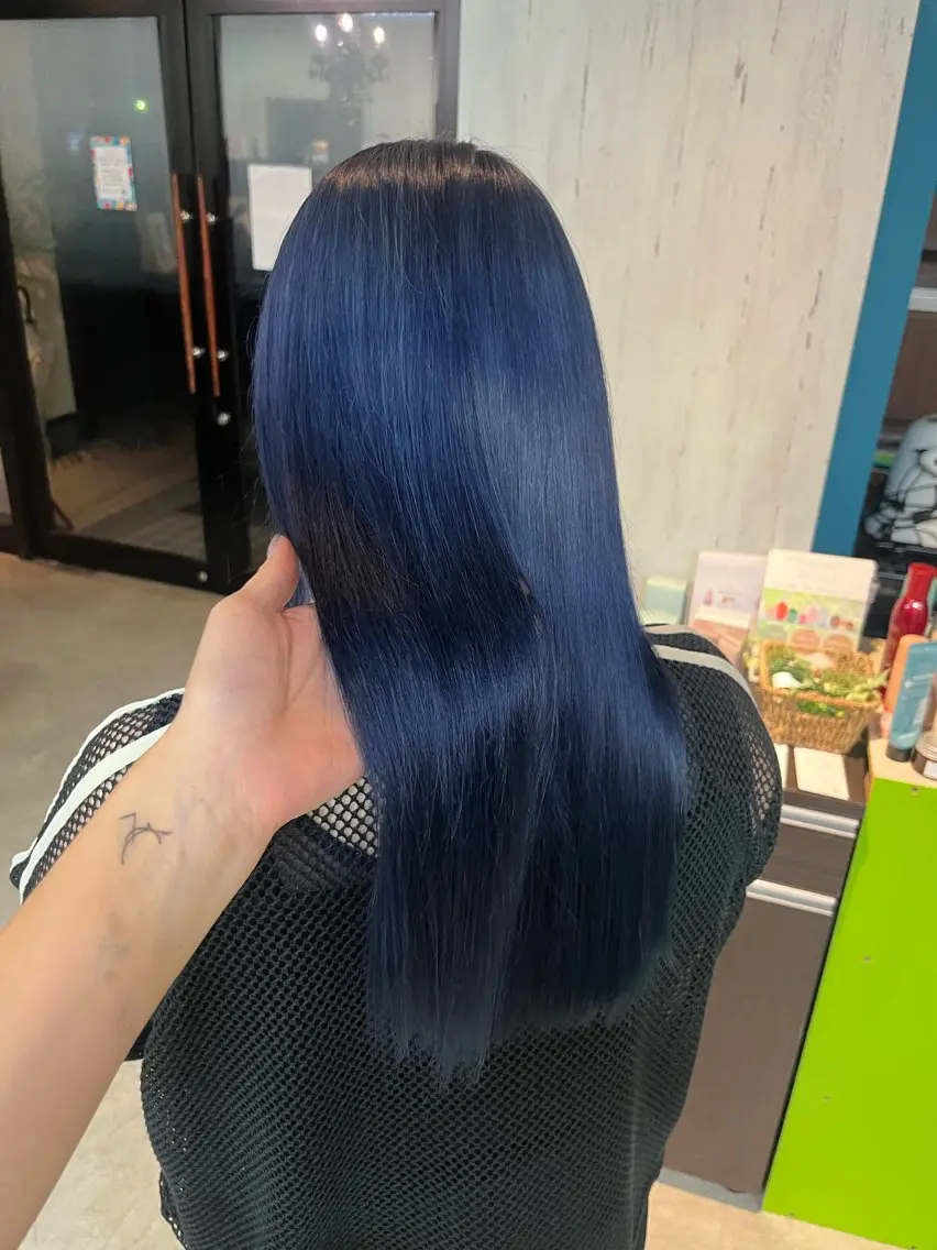 ロング ヘアカラー 喜多 佐和のヘアスタイル