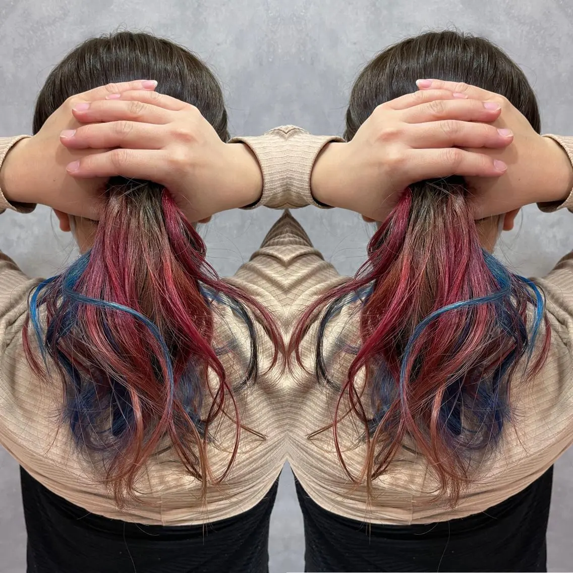 セミロング カット ヘアカラー パーマ 縮毛矯正 トリートメント ヘッドスパ アートディレクター ワダヒサノリのヘアスタイル