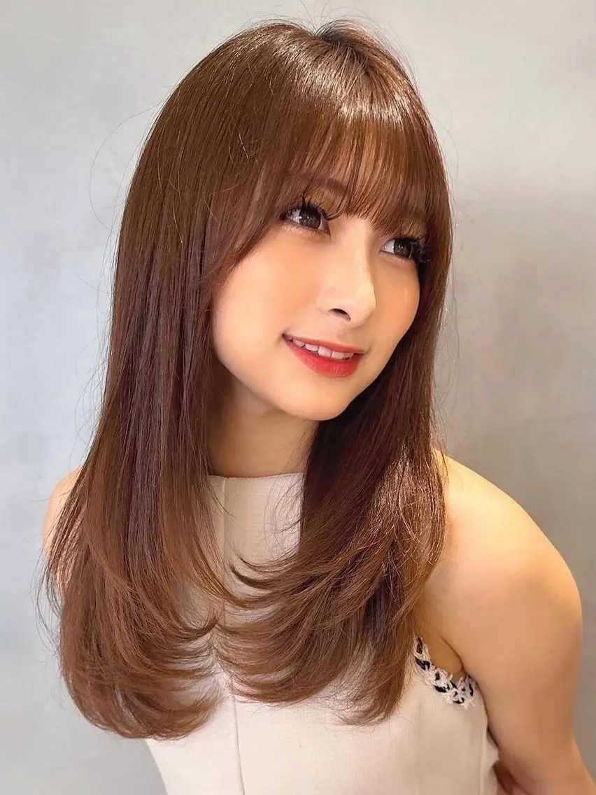 【限定クーポン🙌】カット✂️+✨️ワンカラー✨+1step 髪質改善トリートメント🫶(スチーム付)の写真