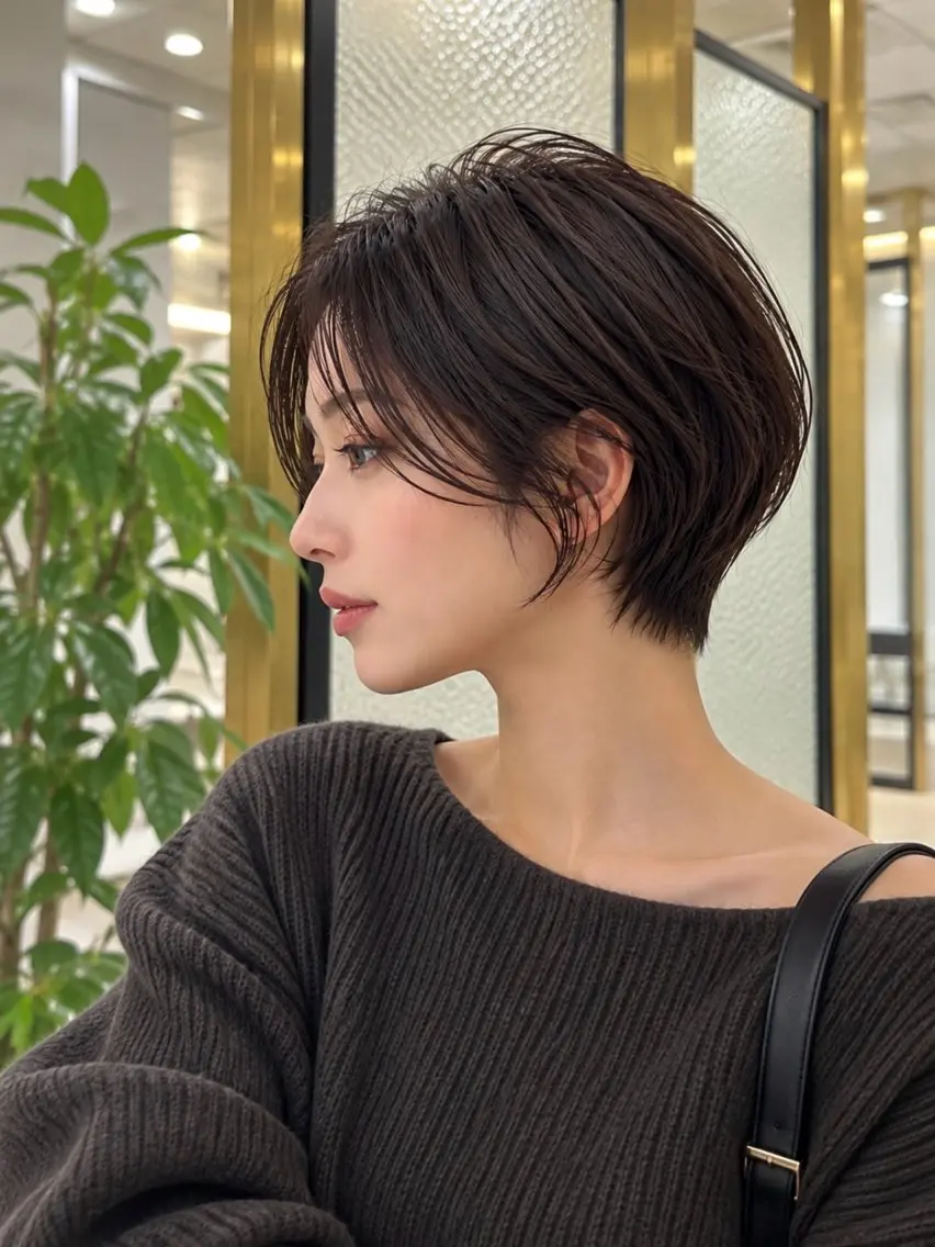 【平日限定】ショートボブ専用カット+トリートメントの写真