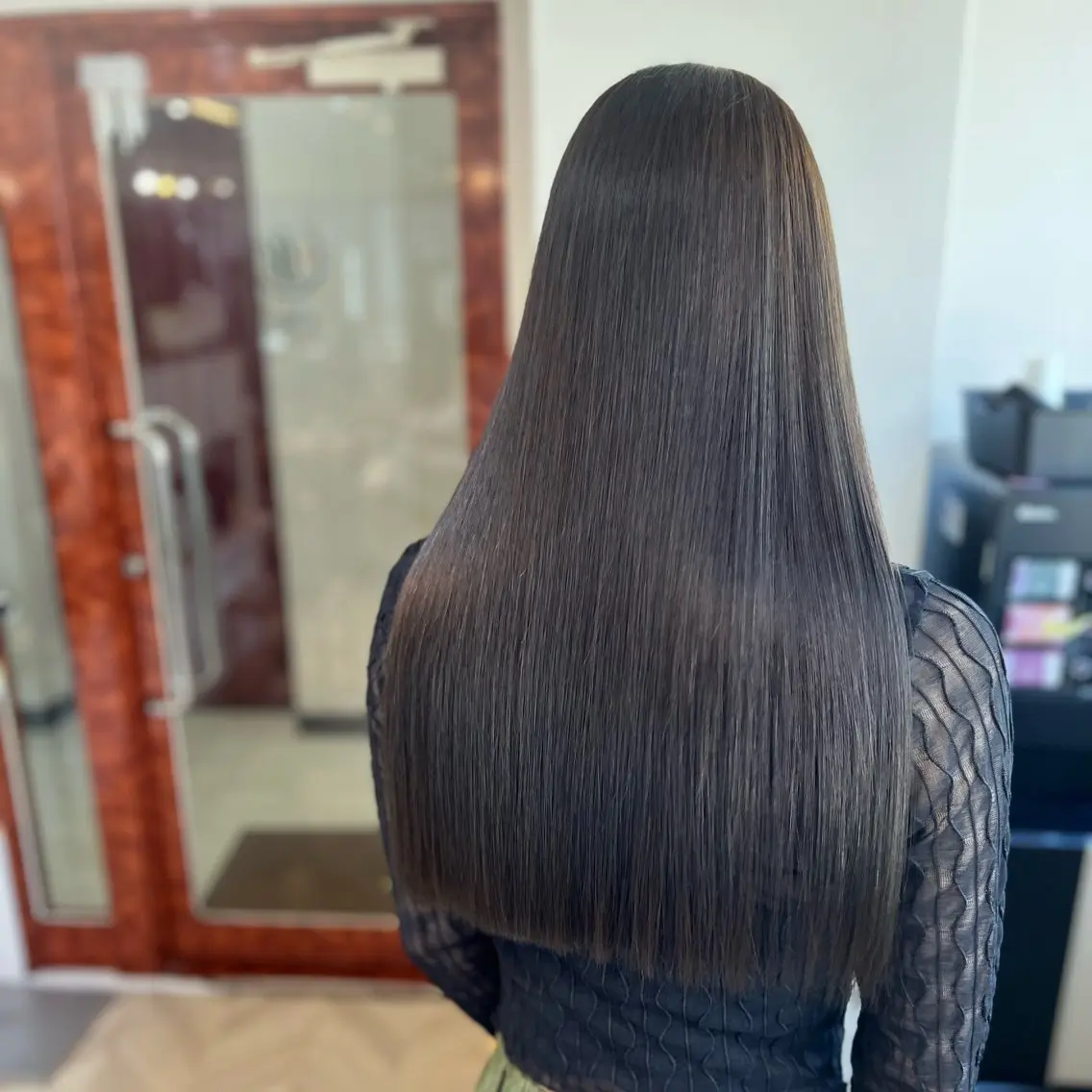 ロング 縮毛矯正 髪質改善🎀カノンのヘアスタイル