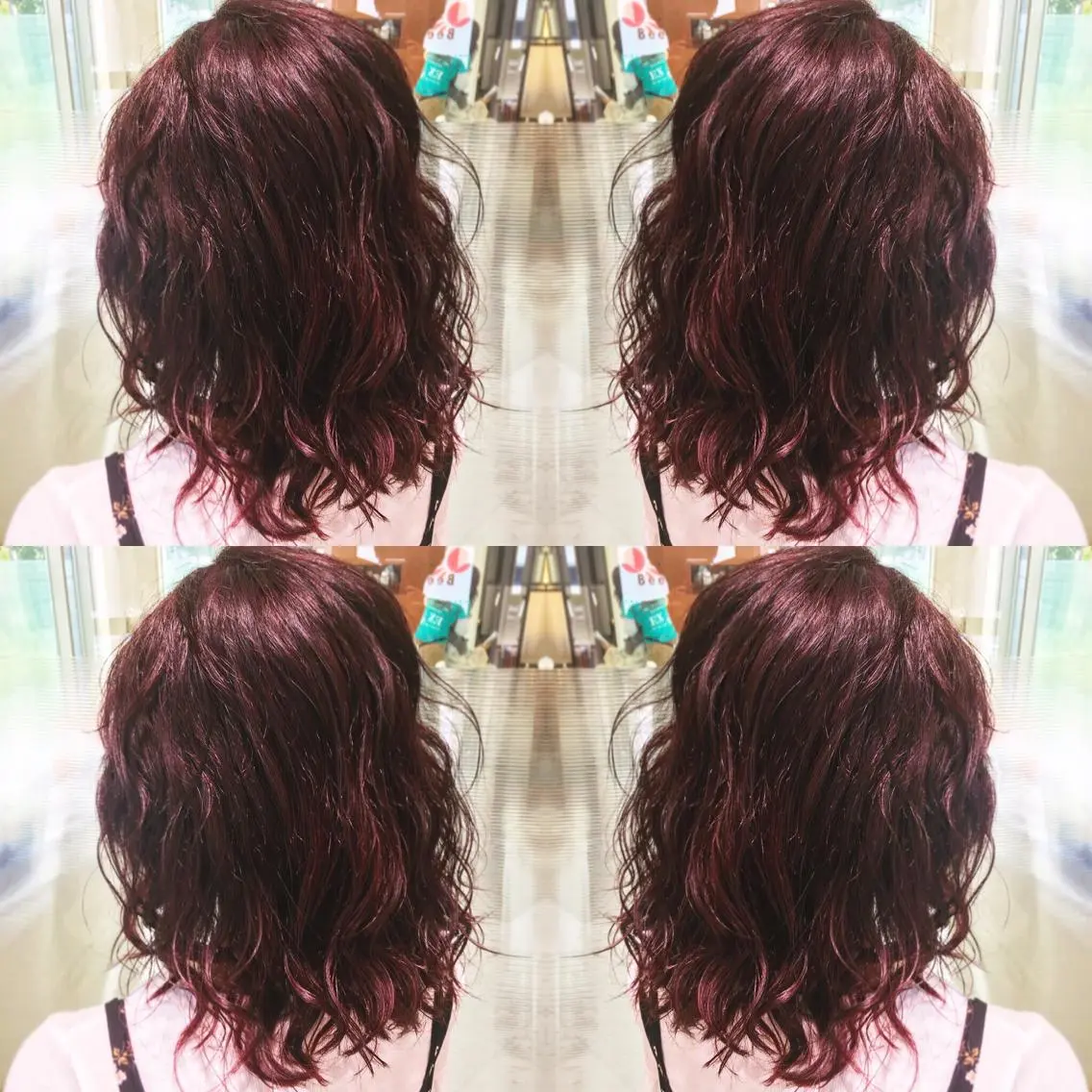 ショート カラー ブラウンカラー レッドカラー カット ヘアカラー トリートメント ブリーチ/バレイヤ ージュ川端裕司のヘアスタイル
