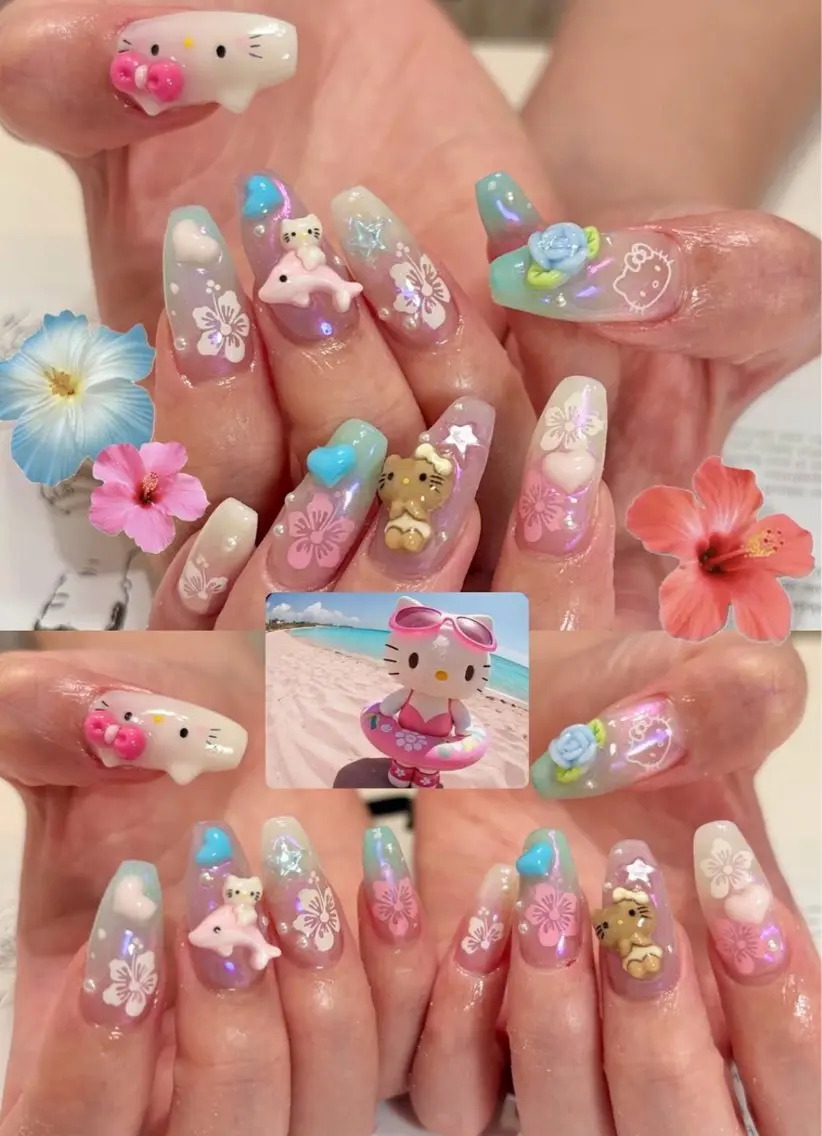 ネイル ハンドネイル ハンドケア ミルフィーユ /Tomoeのネイルデザイン