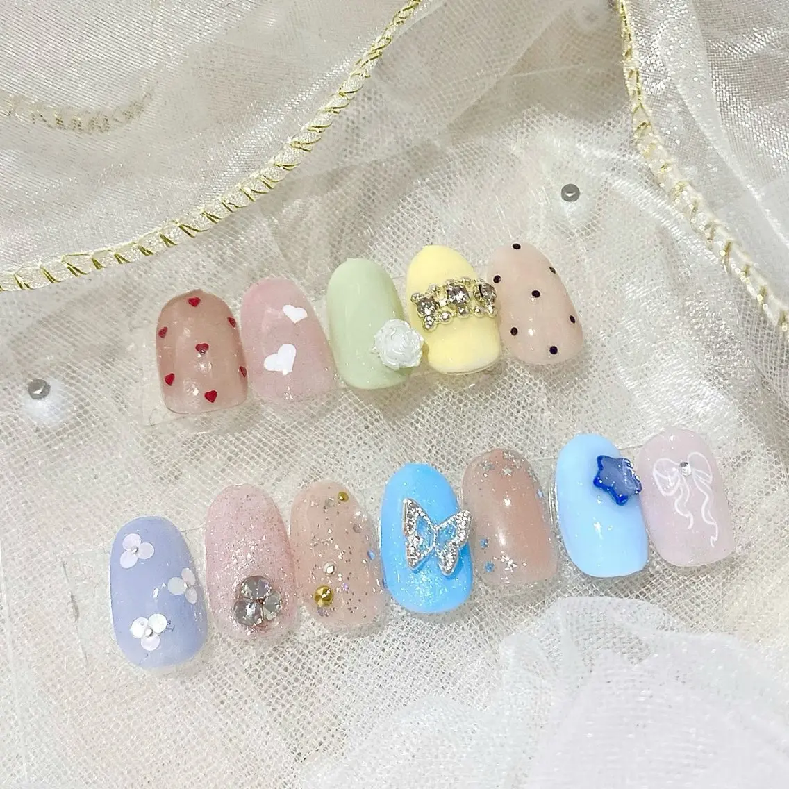ネイル ハンドネイル SHELLNAIL しおりのネイルデザイン