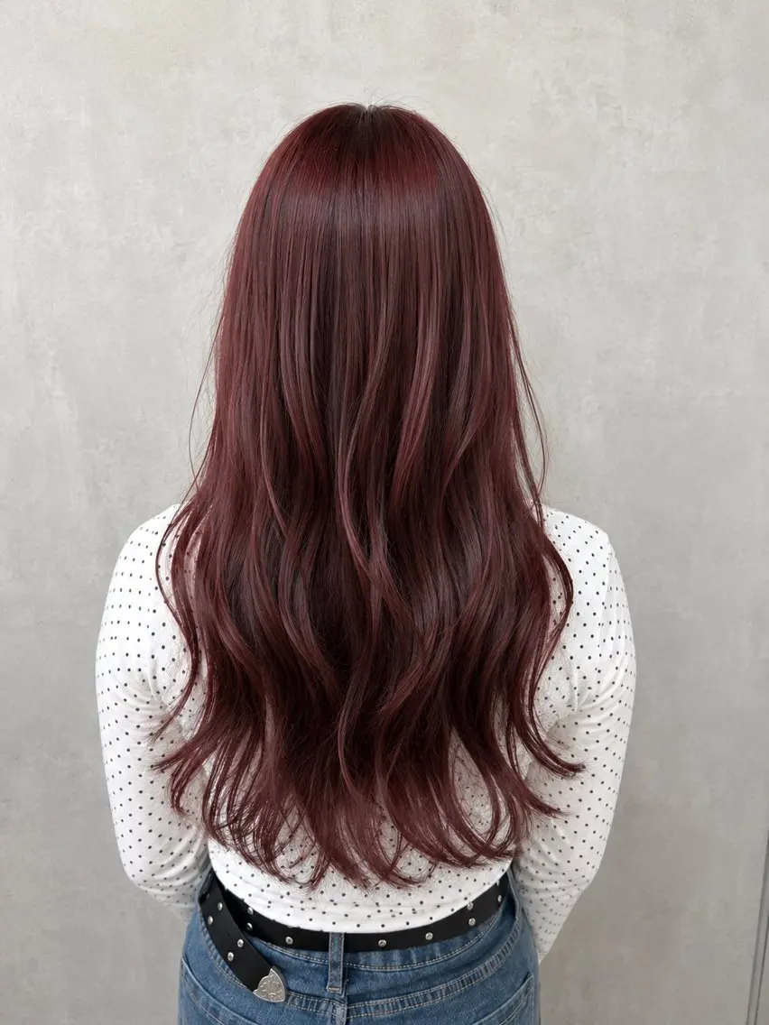 ロング 佐藤 琴海のヘアスタイル