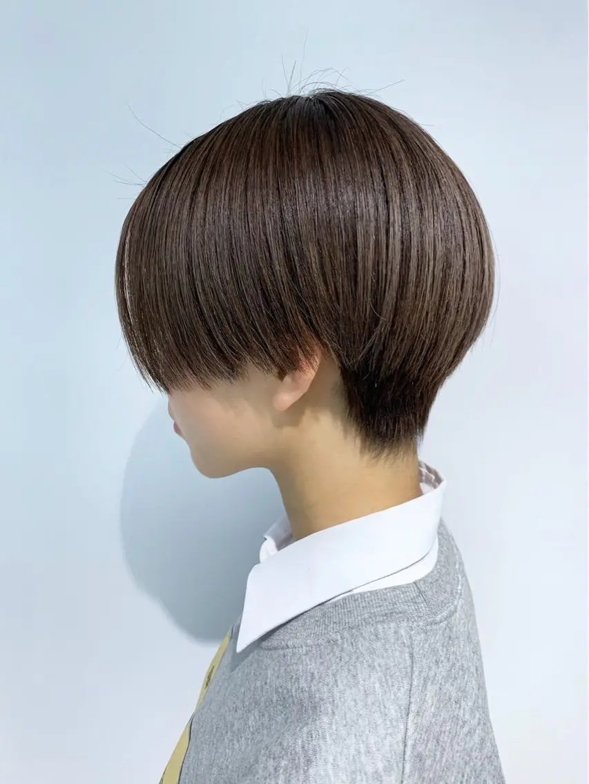ショート 【レイヤーカット】 キサヌキミワのヘアスタイル