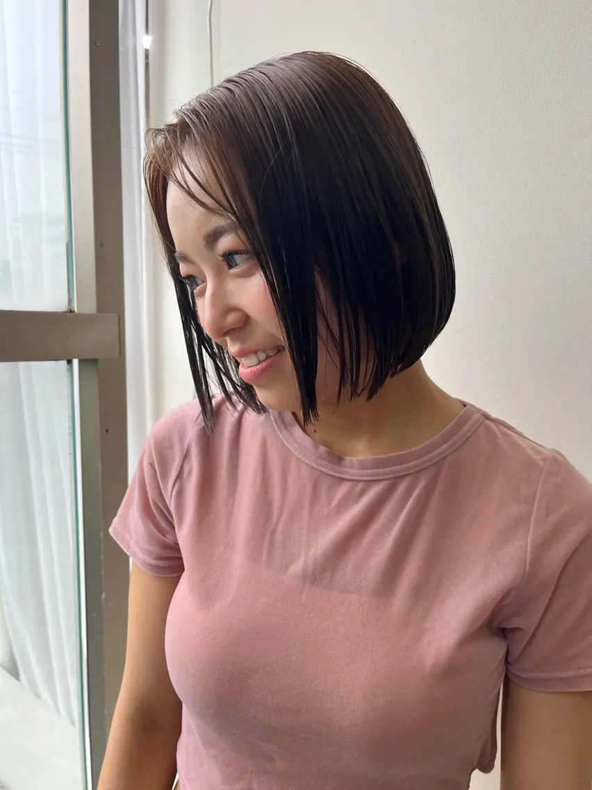 ミディアム カラー カット ヘアカラー 清本 耕介のヘアスタイル