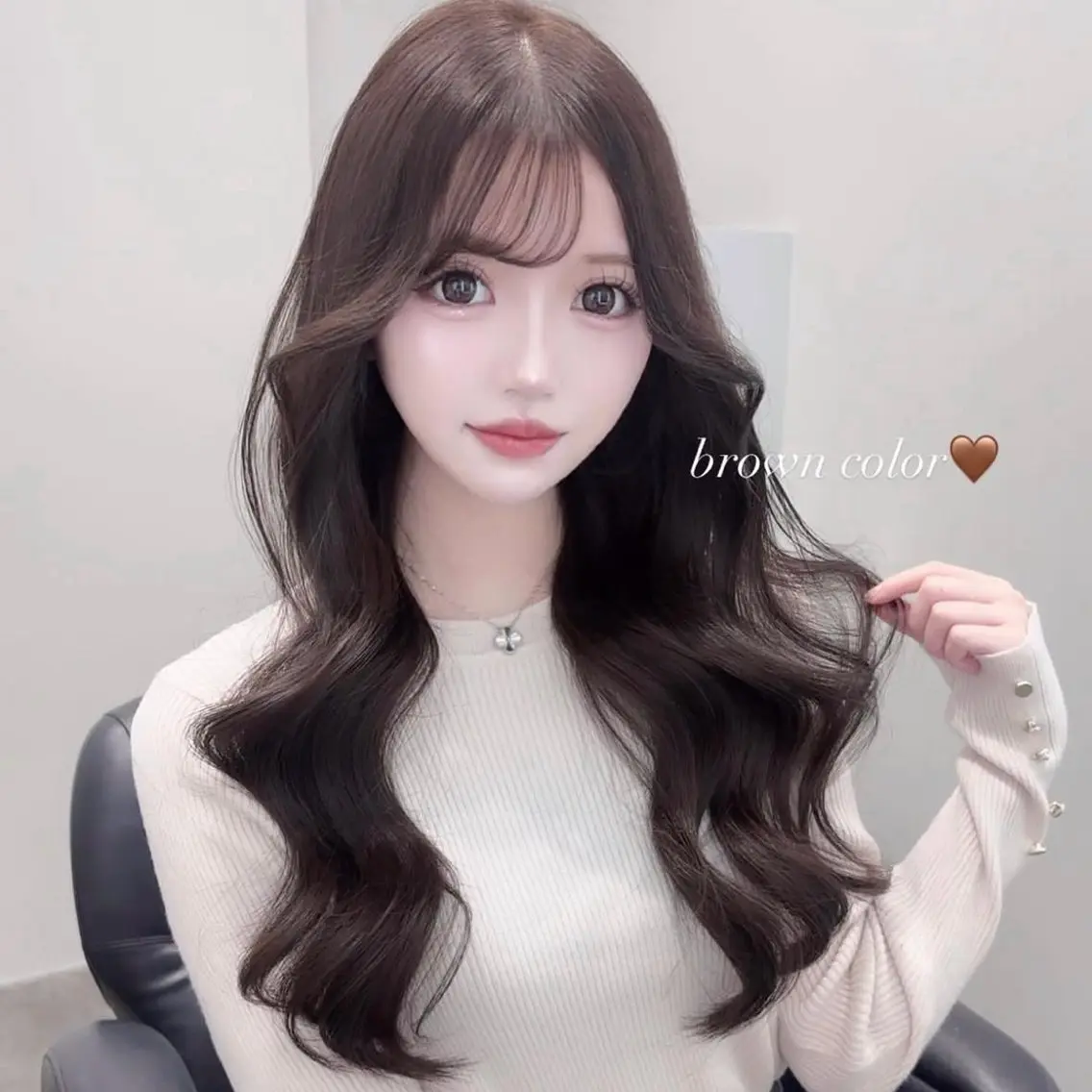 ロング ヘアカラー 𝑁𝑂𝐼𝑆𝑀 🎀 yume ✧₊のヘアスタイル