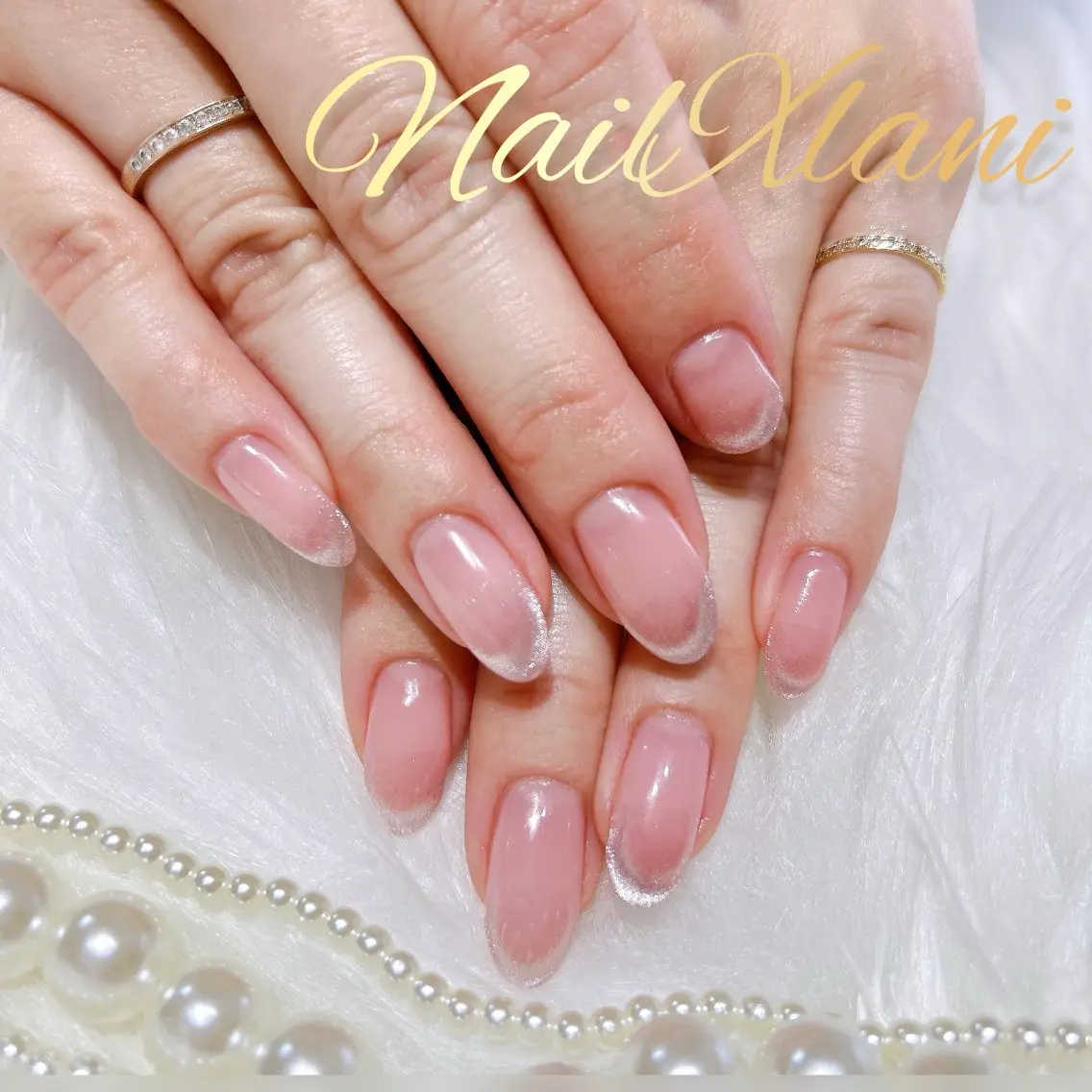 ネイル フットネイル ジェルネイル マグネットネイル パラジェル ハンドネイル Nail×Lani 深爪矯正対応◎のネイルデザイン