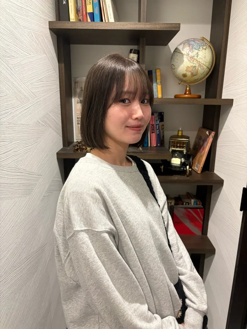 ショート カラー Fujita Neneのヘアスタイル