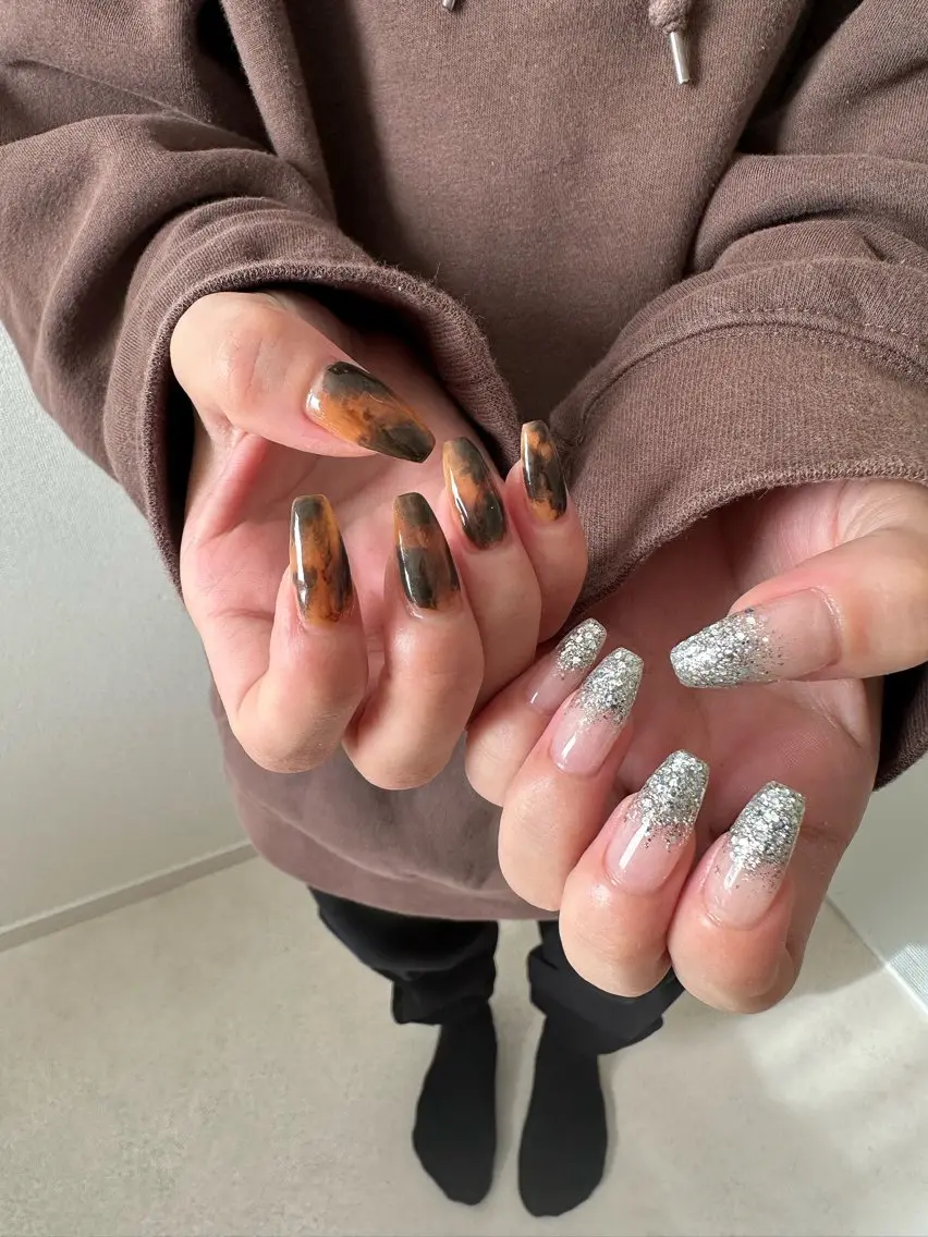 セミロング 🦋Nail Amo🦋のネイルデザイン