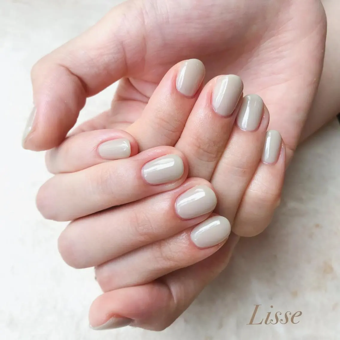 ネイル ワンカラーネイル Lisse銀座 Nailのネイルデザイン