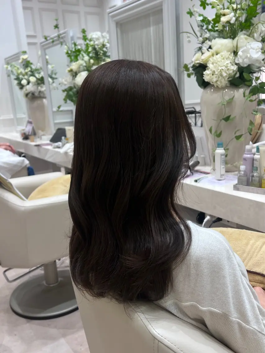 ロング カット ヘアカラー FEERIE 晴海店 荒木優菜のヘアスタイル