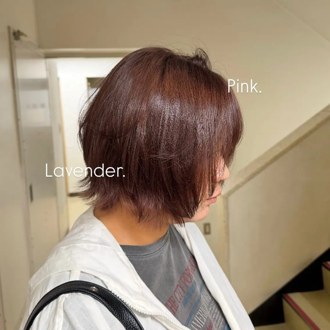 カラー ベージュカラー ブリーチ ケアブリーチ ラベンダーカラー ピンクカラー ヘアカラー 🩶ハイトーン🩶 海外ヘア/eriのヘアスタイル