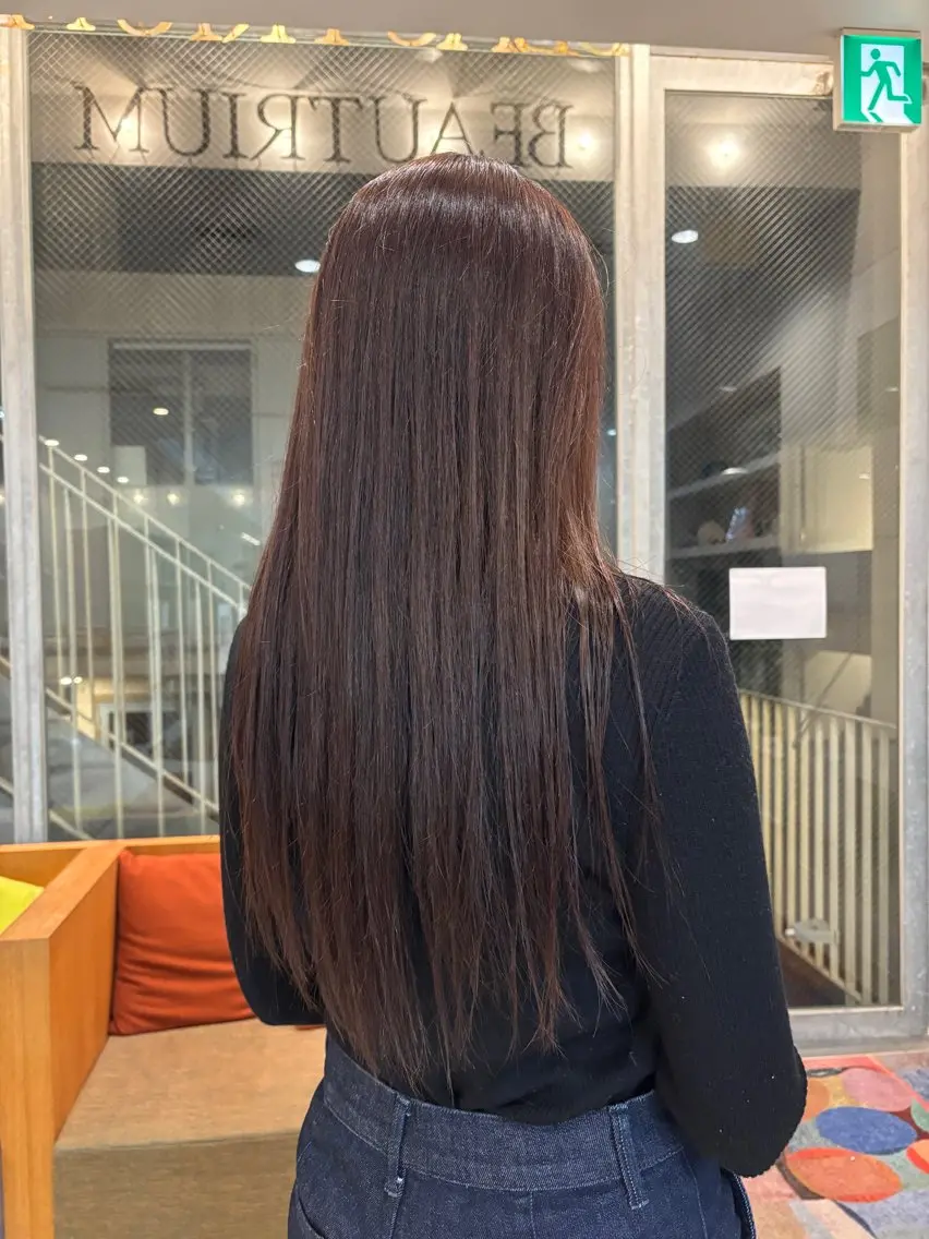 ロング カラー トリートメント ヘアカラー 舩橋 壱誠のヘアスタイル
