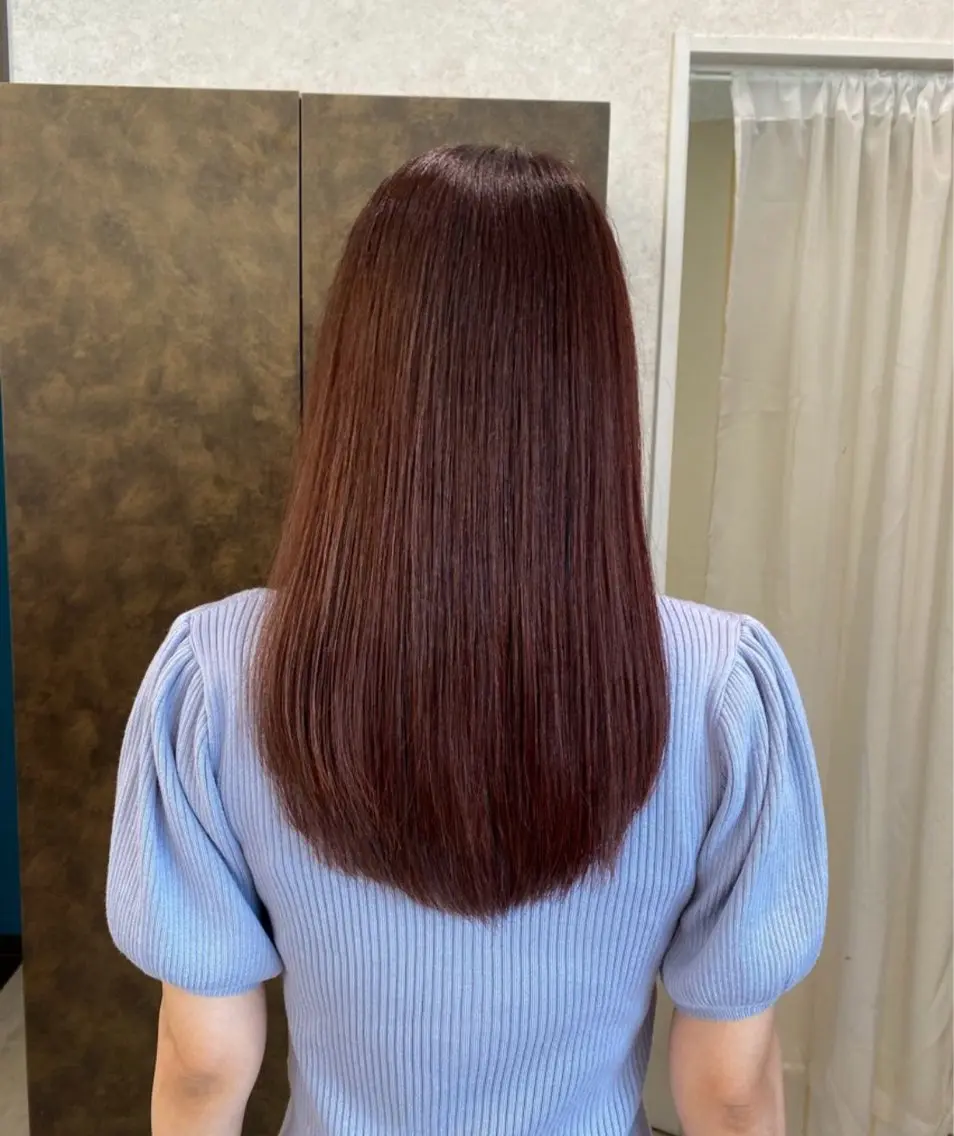 セミロング カラー ママ美容師 Tsuchiyaのヘアスタイル