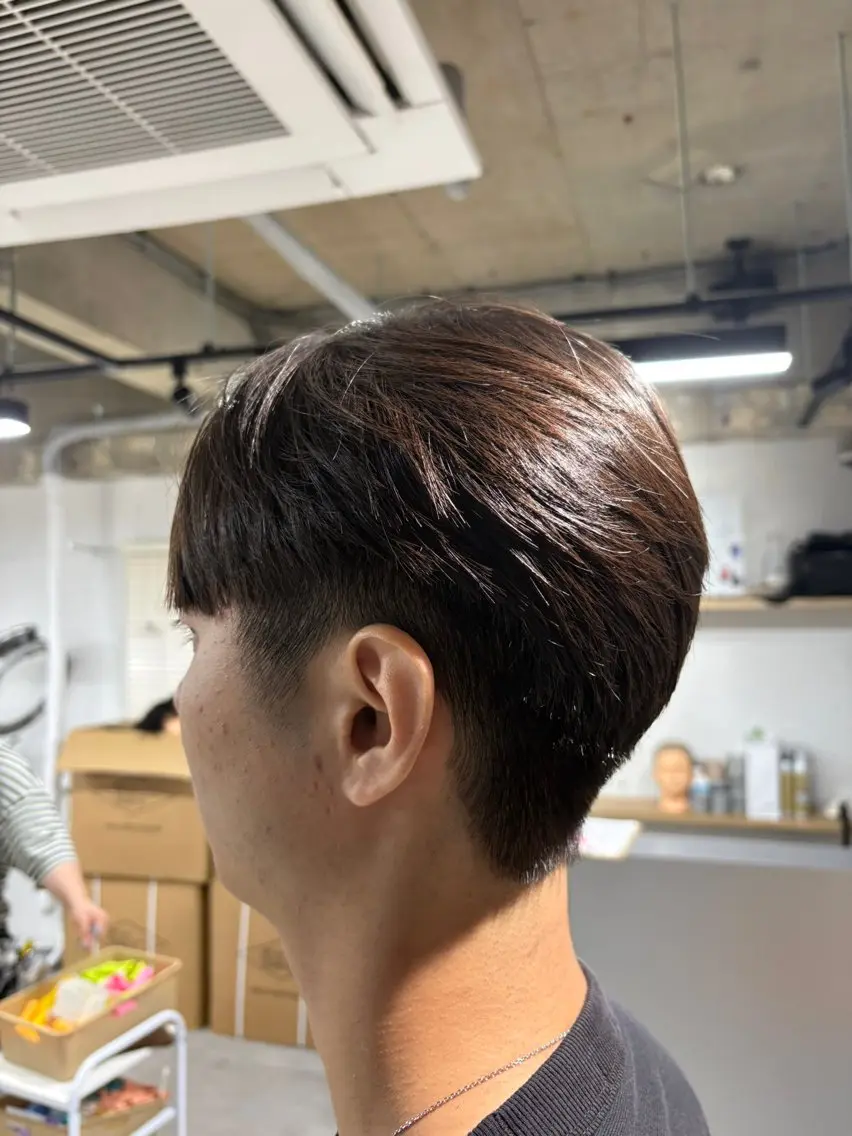 メンズ マッシュ green/ ryuheiのヘアスタイル