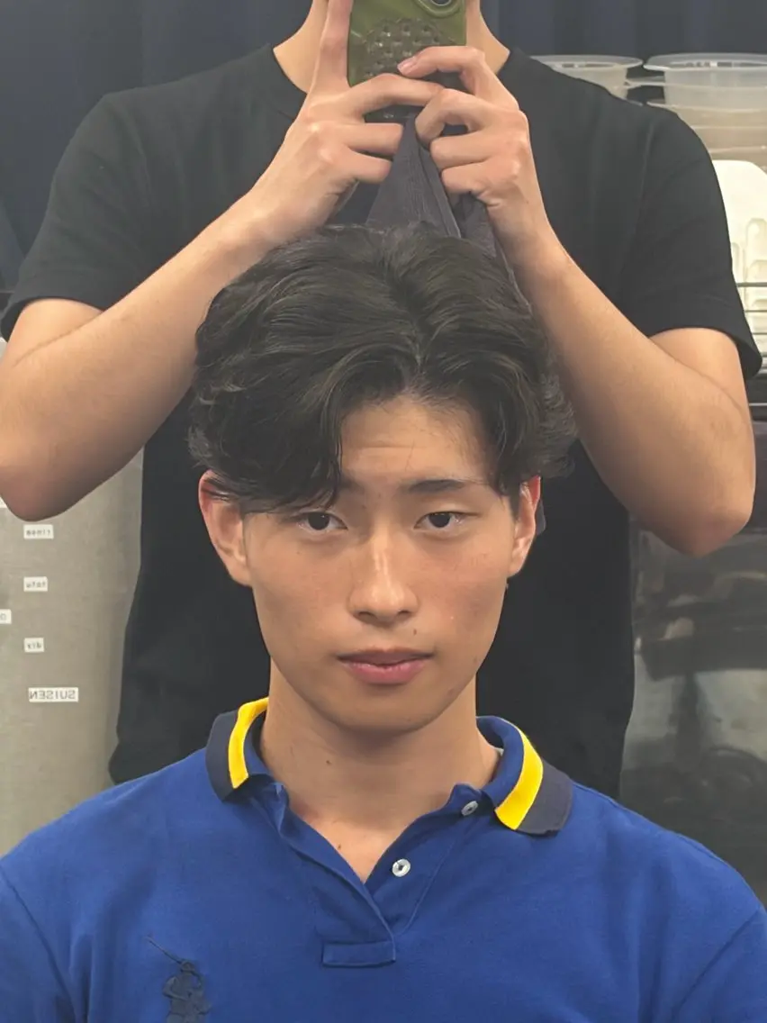 パーマ メンズ メンズパーマ カット パーマ 【"漢らしい" 作ります】昇陽のヘアスタイル