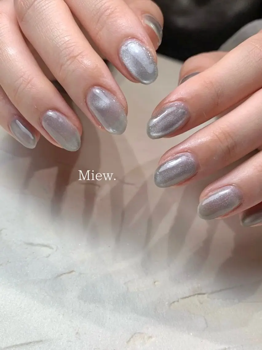 ネイル マグネットネイル Mina🫧 【Miew.】のネイルデザイン