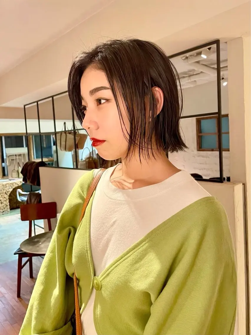 カラー ヘアカラー トリートメント ROAMERomo tesandoのぞみのヘアスタイル