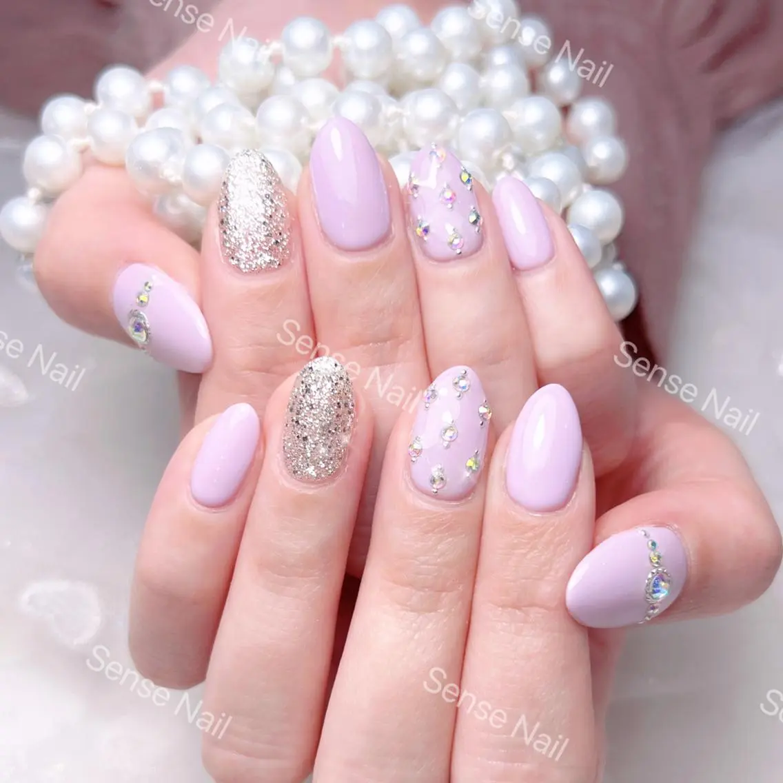 ネイル ハンドネイル ハンドケア 💕中川 結衣💕のネイルデザイン