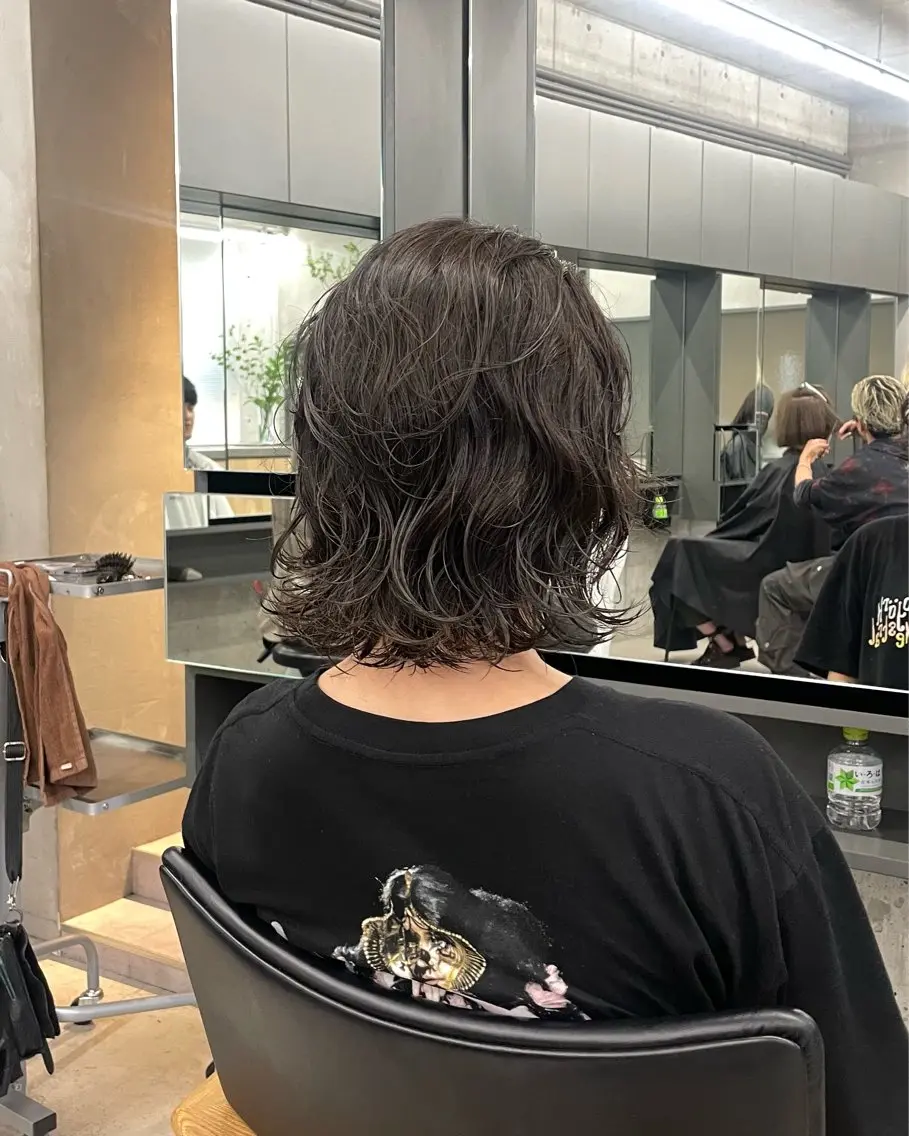 パーマ カット パーマ トリートメント 佐伯 和佳のヘアスタイル