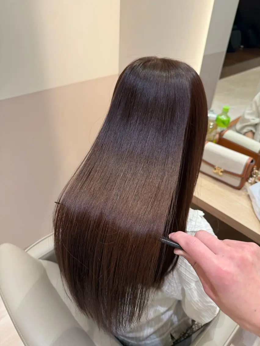 ロング カラー カット ヘアカラー トリートメント 💎髪質改善/艶髪 原孝嘉のヘアスタイル