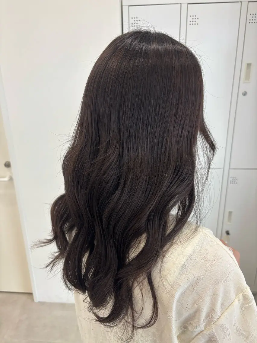 ミディアム カラー ヘアカラー ｶﾗｰﾘｽﾄ🎀 ｼﾊﾞﾀ🪽のヘアスタイル