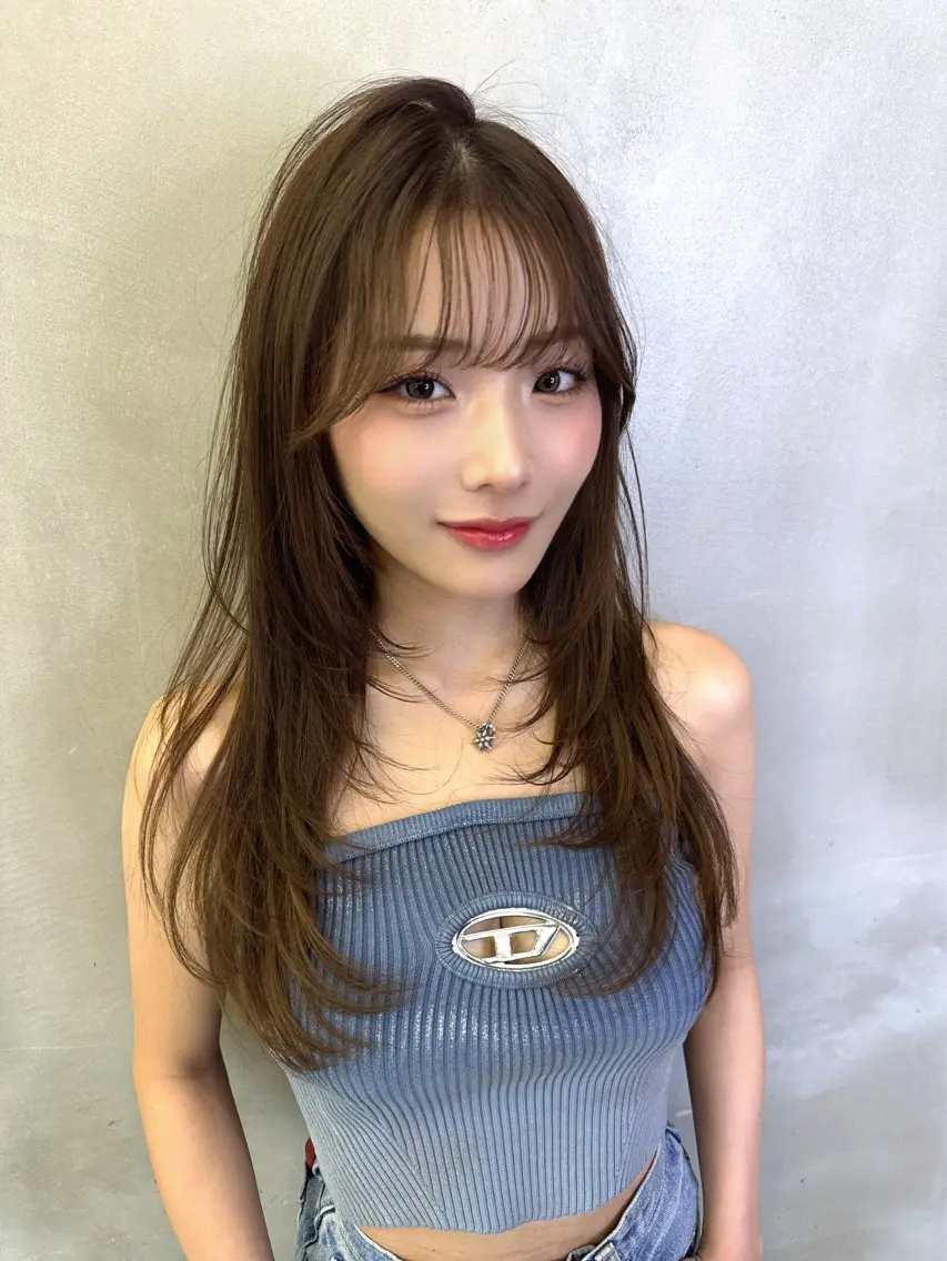 【💎2回目以降も🙆♂️】大人気❣️小顔似合わせカット×イルミナカラー×TOKIOトリートメント☘️の写真