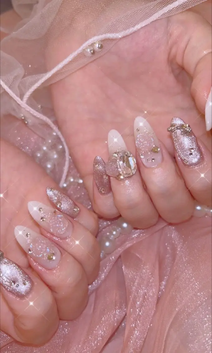 ネイル アートネイル 冬ネイル クリスマス ハンドネイル I LOVE ME NAIL.｡.:*♡のネイルデザイン
