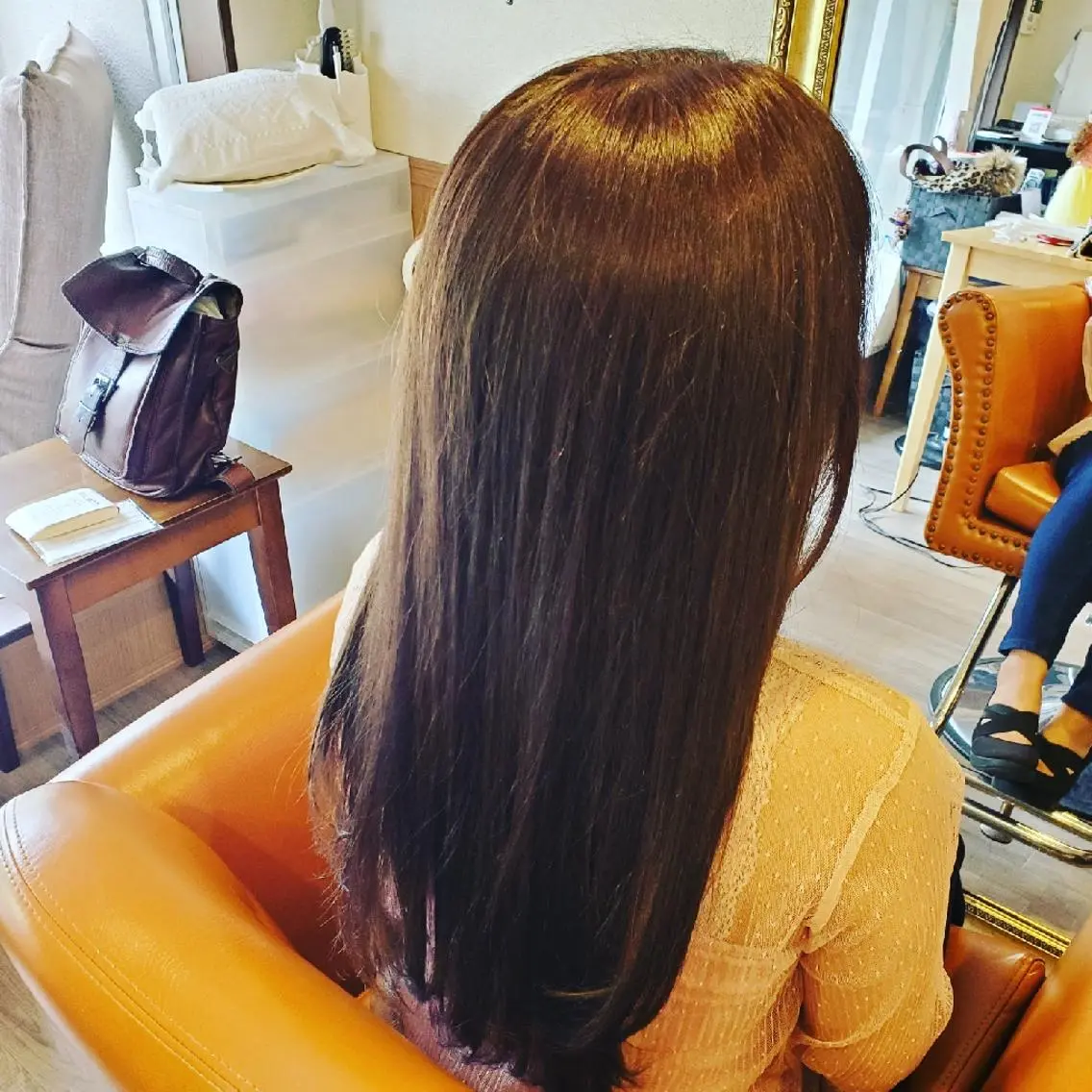 ロング カラー アディクシーカラー ブリーチ イルミナカラー 外国人風カラー トリートメント ヘアカラー トリートメント spa hair ark 富井直美のヘアスタイル