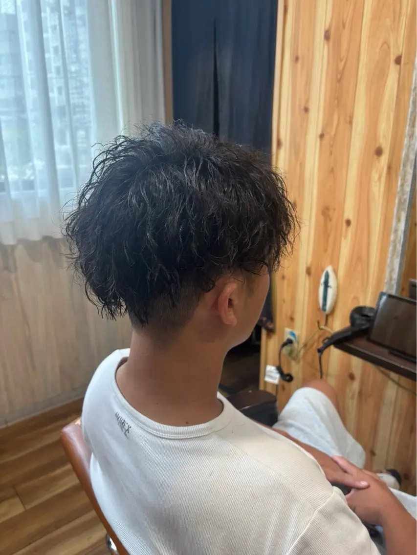 【男性限定】メンズカット＋パーマの写真