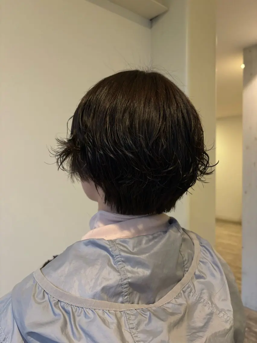 ショート パーマ Serina カラーモデル募集中！のヘアスタイル