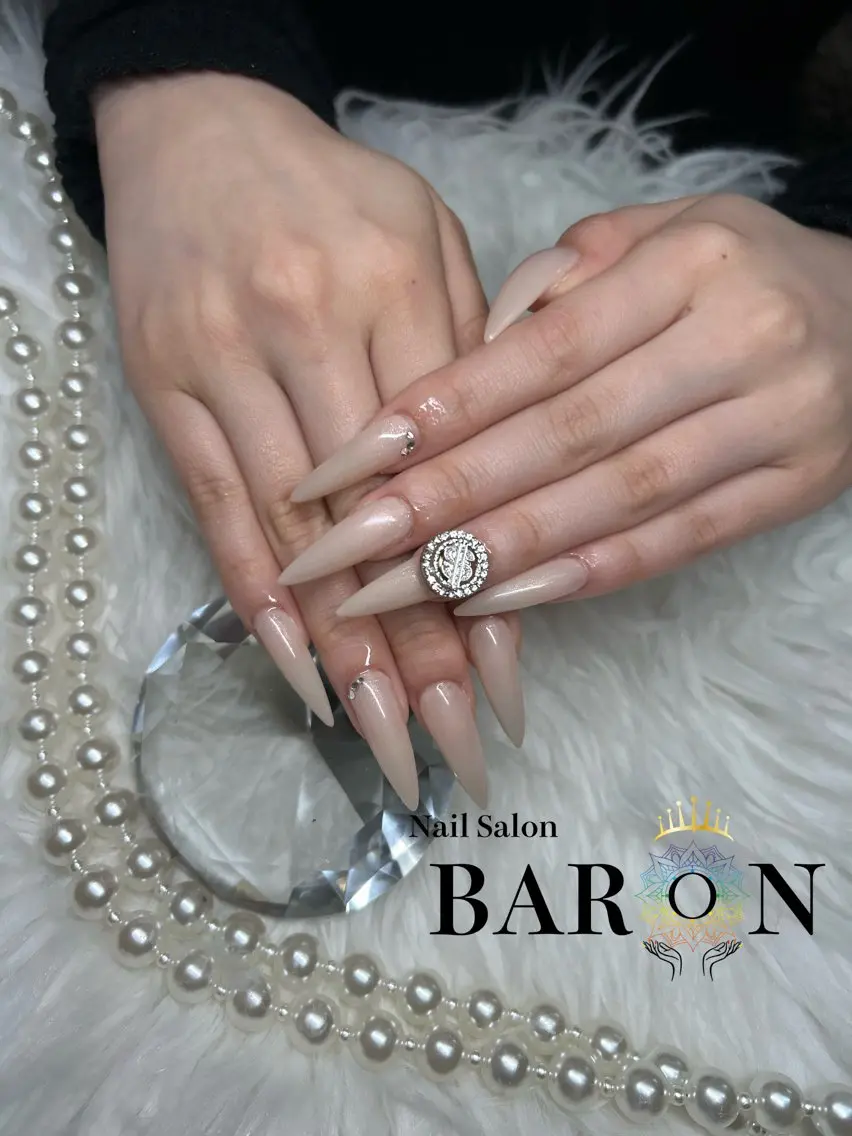 ネイル スカルプネイル BARON AIMIのネイルデザイン