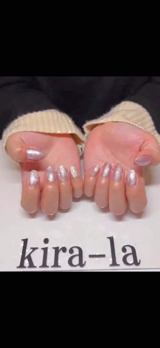 ネイル ワンカラーネイル kira-la キララ･:*..のネイルデザイン