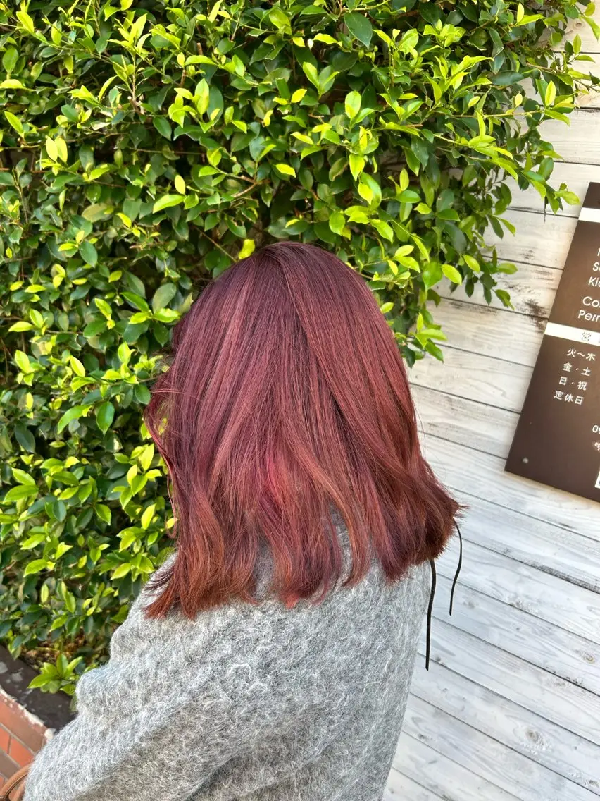 カラー ダブルカラー story 増田 わかなのヘアスタイル