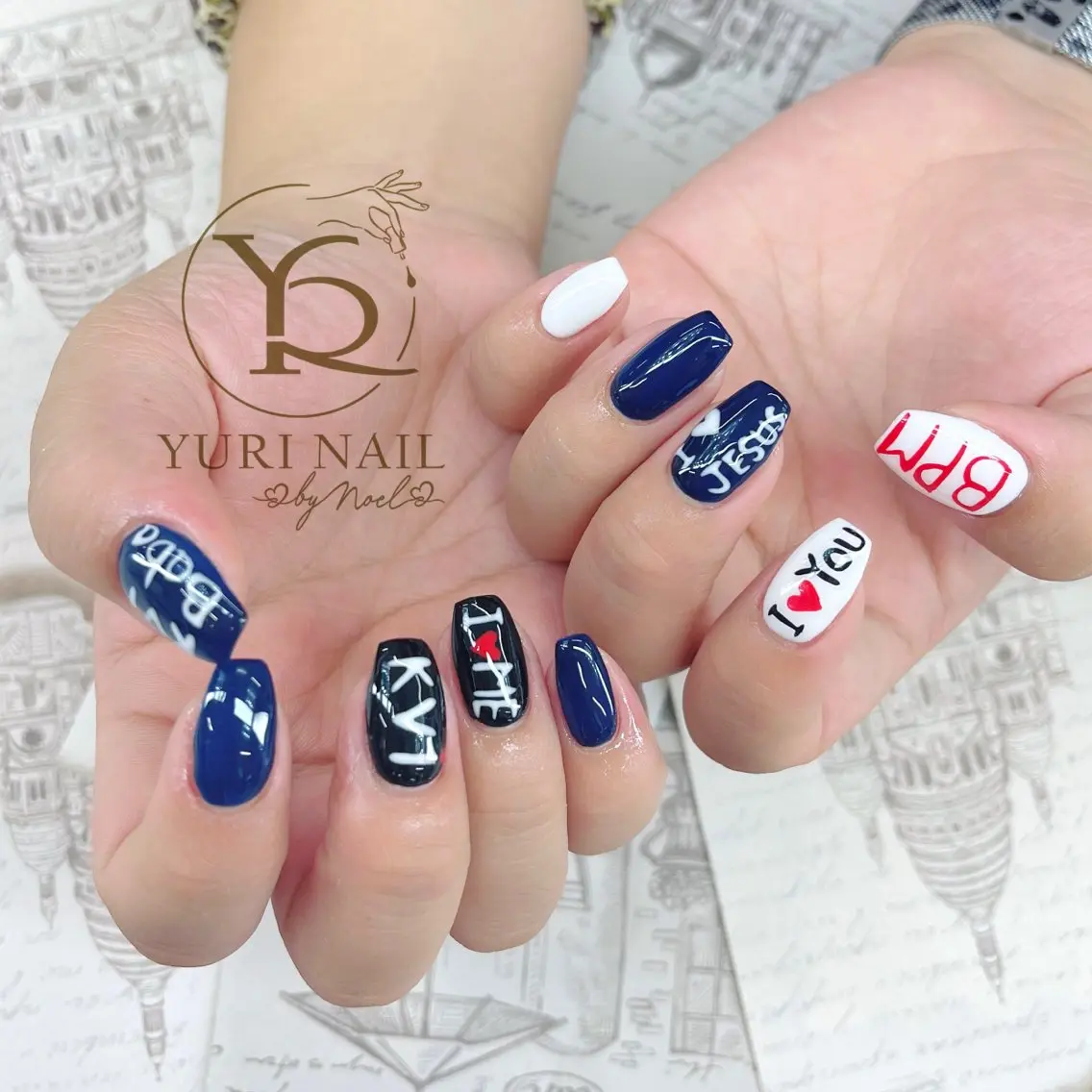 ネイル チークネイル フットネイル フレンチネイル グラデーション キラキラネイル ハンドネイル フットネイル ハンドケア YURI Nail Funabashiのネイルデザイン