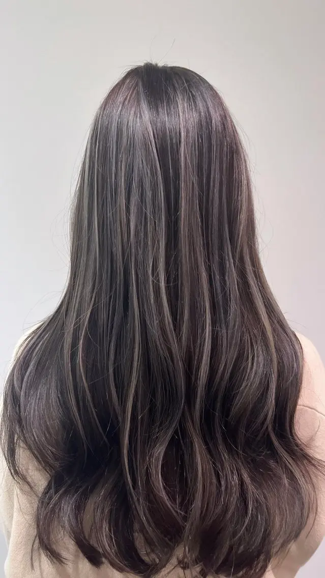 カラー カット ヘアカラー レイヤーカット 早崎太生のヘアスタイル